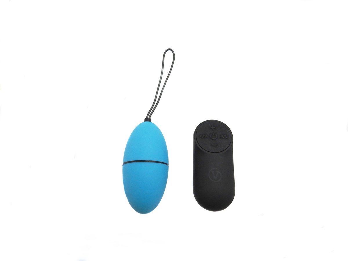 Vibrerend Eitje met Afstandsbediening G2 - blauw