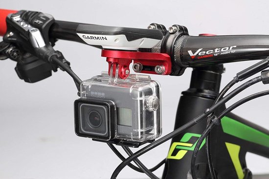Fiets stopwatch houder - Uitgebreide buitenhouder - fietsstuurhouder geschikt voor NiteRider-adapter, sportactiecamera, geschikt voor GARMIN, Walker Little G, Maijin, IGPS, Blackbird, Bairuiteng, Maoyan, enz. van ROCKBROS — afbeelding 4
