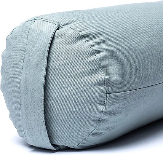 Bolster rond lotus mauve biokatoen (OCS) van Pure Rest — afbeelding 2