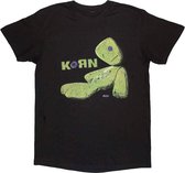 Korn - T-shirt pour hommes Issues Tracklist - M - Zwart