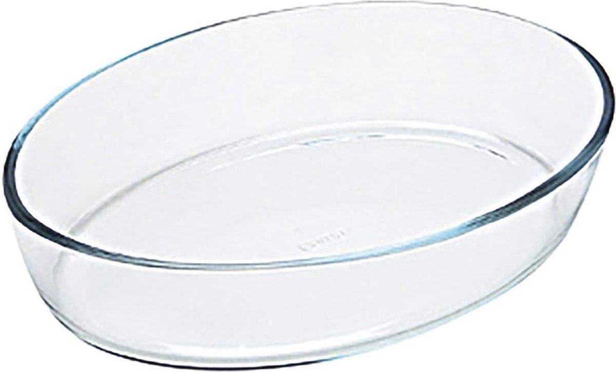 Transparante Glas Braadpan 39x27cm - Perfect voor Koken en Bakken