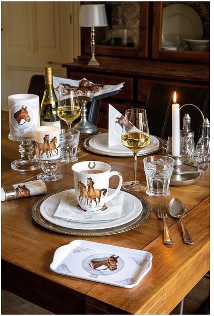 Ambiente Kaars klein Wild horses