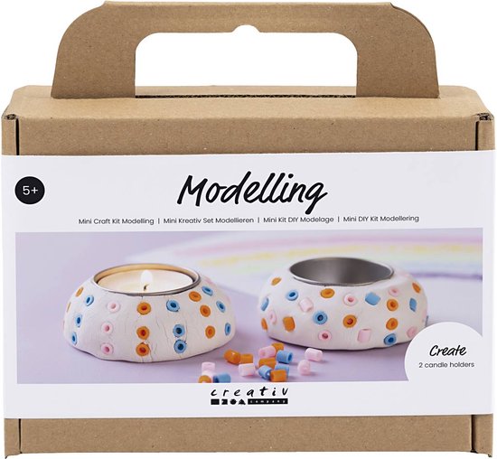 CC Mini Hobbyset Boetseren Kaarsenhouders