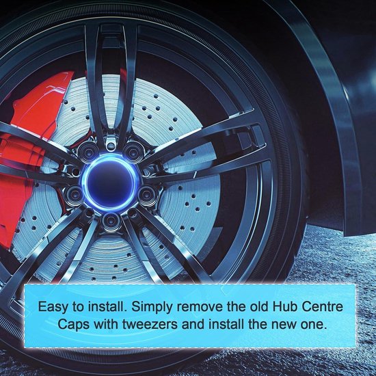 4 stuks Auto Hub Center Caps Wiel voor BBS 70mm Auto Wheel