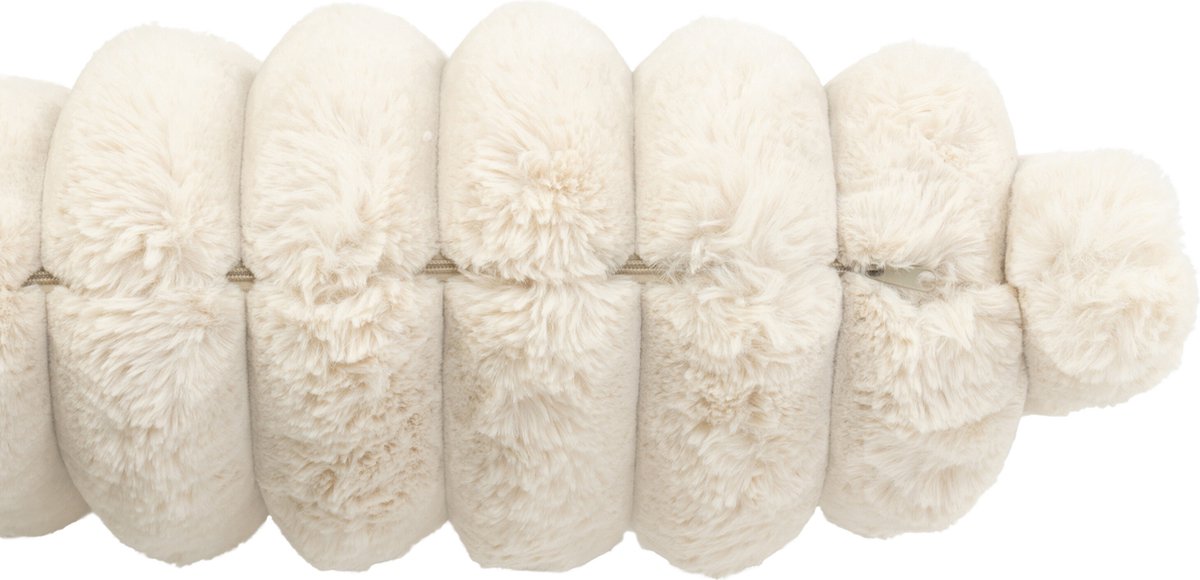 J-Line kussen large corduroy - polyester - beige