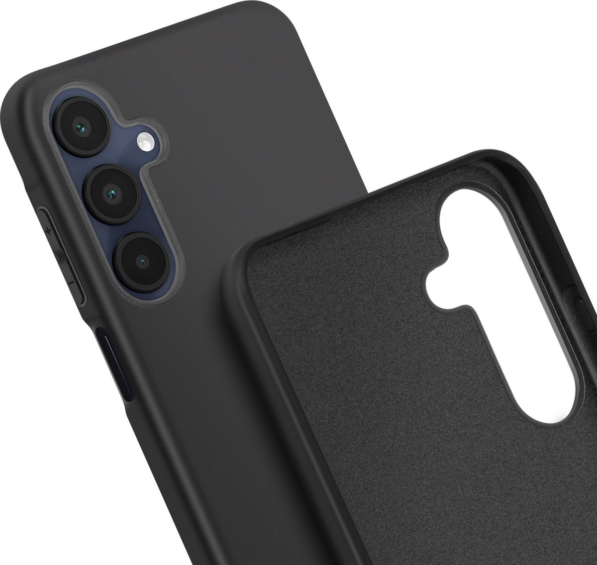 3mk, Hoesje Geschikt voor Samsung Galaxy A16 Schokbestendig Soft Mate Finish, Zwart