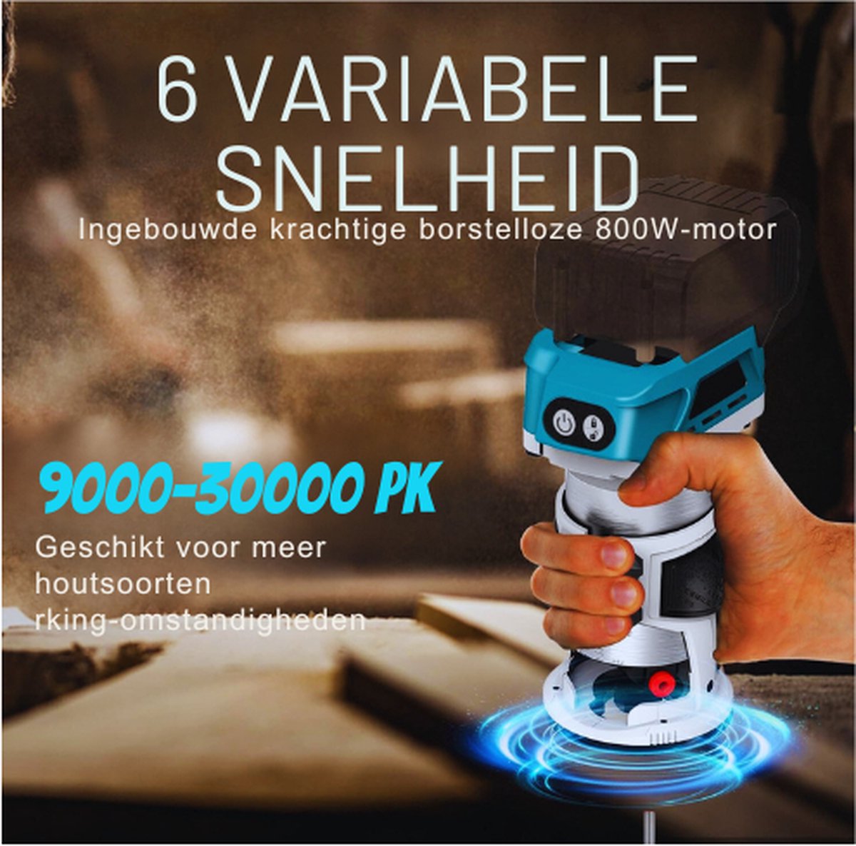 Makita DRT50ZJX9 Accu Boven- en Kantenfrees 18V Basic Body in Mbox Makita DRT50ZJX9 Accu Boven- en Kantenfrees 18V Basic Body in Mbox