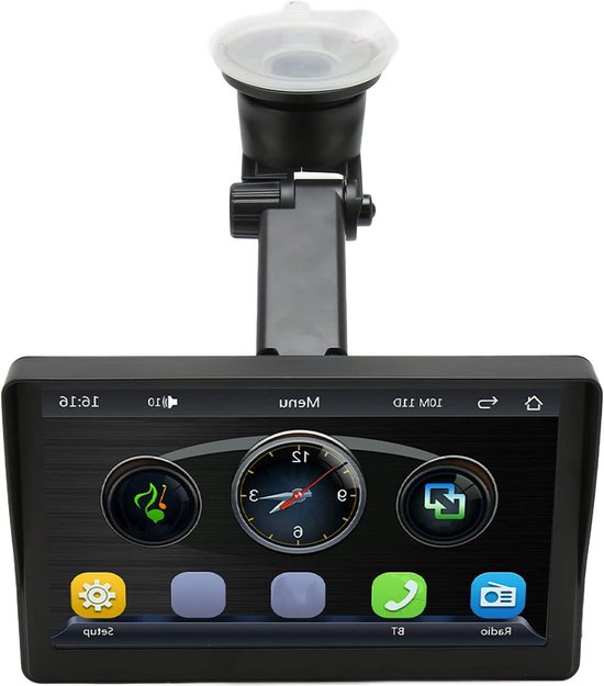 7 Inch Multimedia Screen 7 Inch Touch Screen Multimedia Player met Achteruitkijkspiegel - Car ...