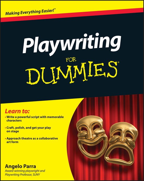 Playwriting For Dummies - cover