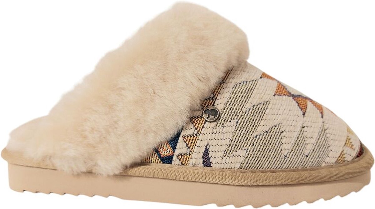 Warmbat Pantoffel Collie CLL 324651 Stone