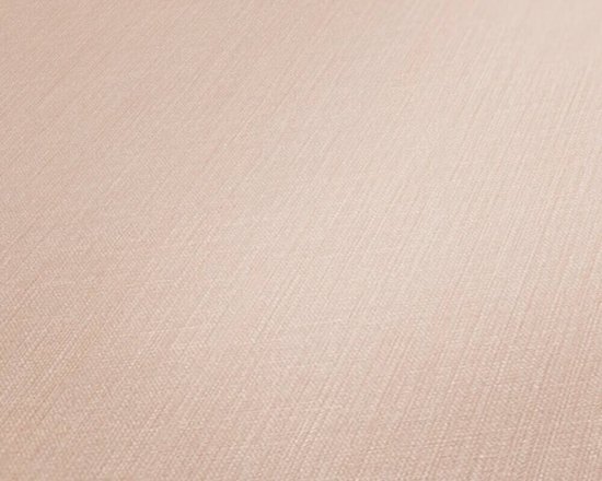 PAPIER PEINT ASPECT TEXTILE | Basic - Saumon clair - Living Walls Daniel Hechter 7