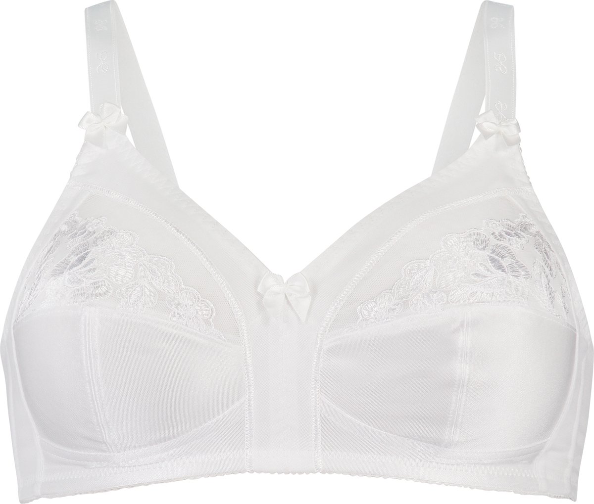 Hunkemöller Dames Lingerie Niet-voorgevormde bh zonder beugel Sara - Wit