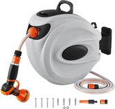 Bol.com Wandslangenbox PRO - 35 meter - Tuinslang met haspel- Slangenhouder 180° Draaibaar aanbieding