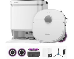 Eureka - J15 Pro Ultra white - Robotstofzuiger met dweilf...