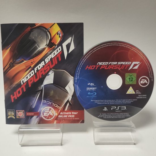 Jeu PS3 Need For Speed Hot Pursuit - Version PAL FR, Bon état Avec Boîtier