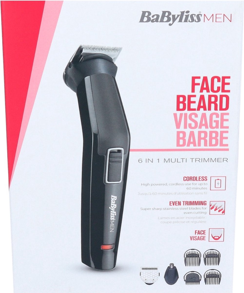 BaBylissMEN ® 6 in 1 MT725E - Multitrimmer