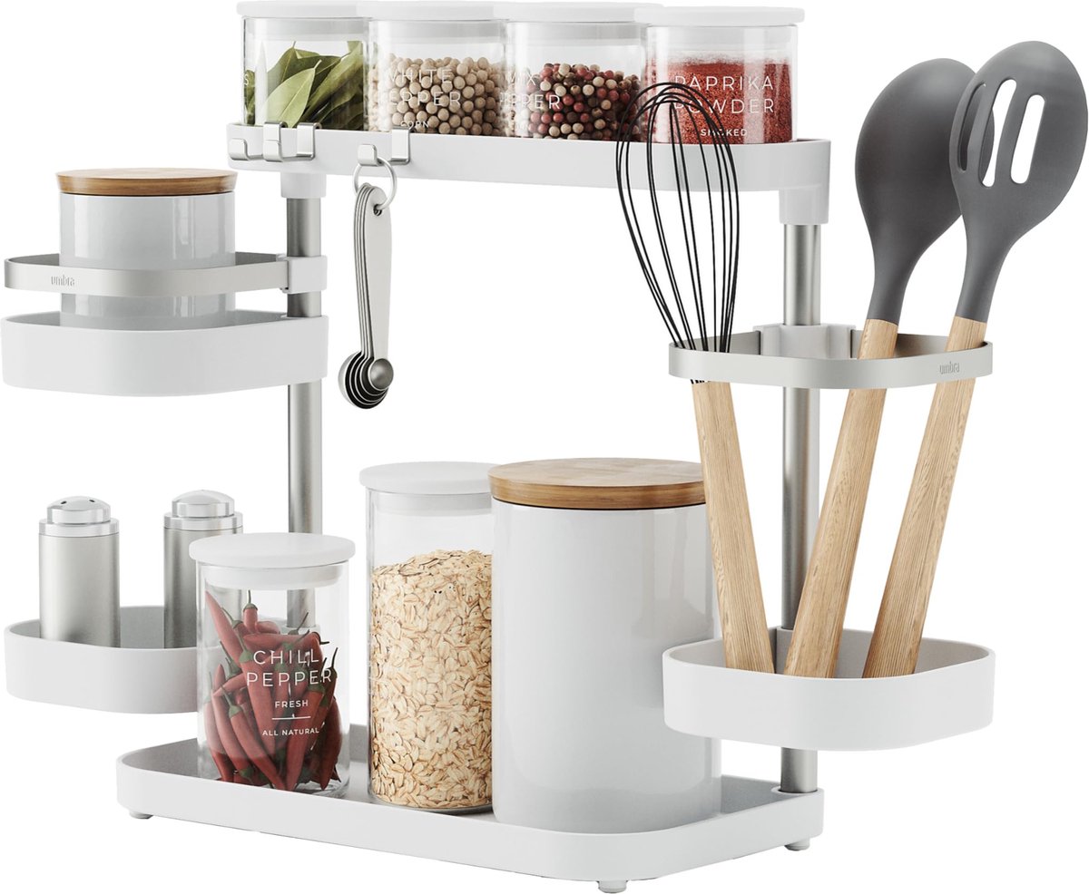La'Moussawi ® Uiterst Praktische Multifunctionele Organizer met Verstelbare Hoogte en Ruimtebesparend Ontwerp