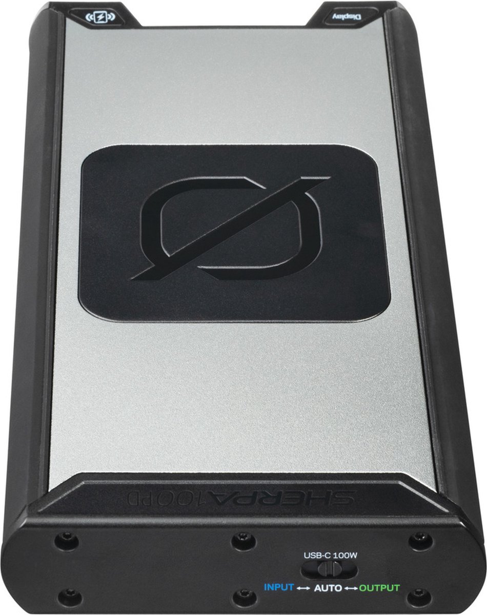 Goal Zero Sherpa 100PD Powerbank 25600 mAh Qi Zwart/Zilver - afbeelding 2