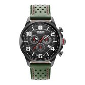 SWISS MILITARY HANOWA Airman Chrono horloge  - groen
