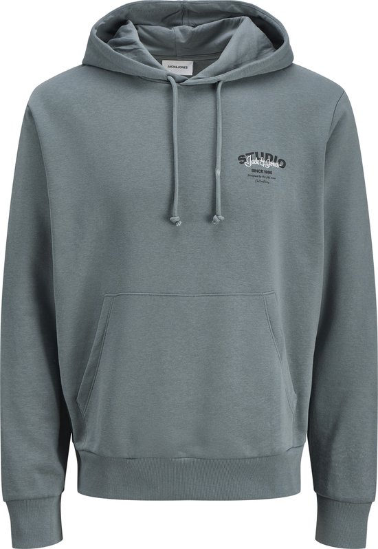 Pull à capuche Jack & Jones Jjyuki Sweat BF 12278611 Stormy Weather pour homme, taille L