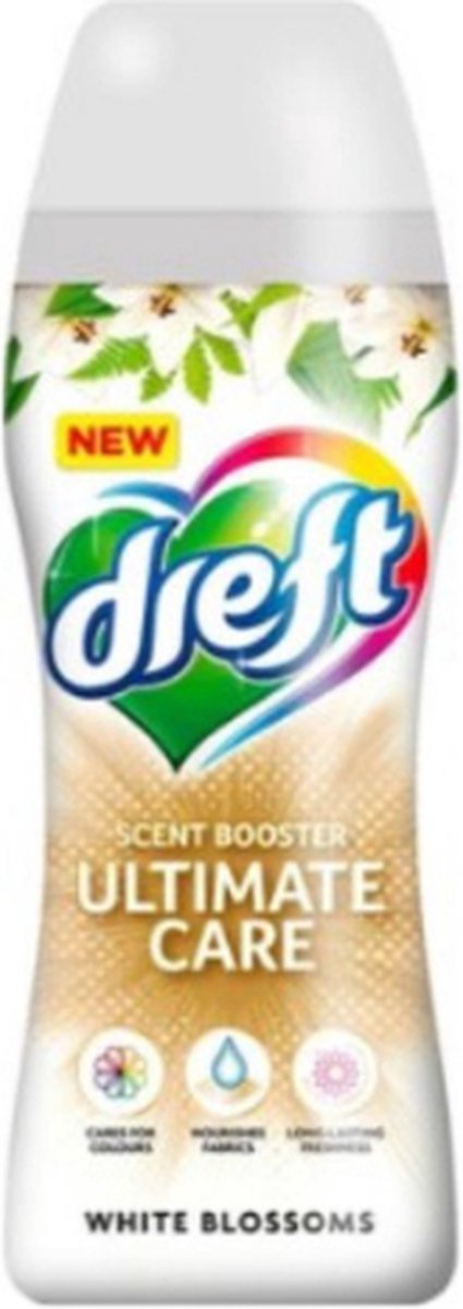 Goedkoopste Dreft Geurbooster White Blossoms Ultimate Care - 6 x 210 g