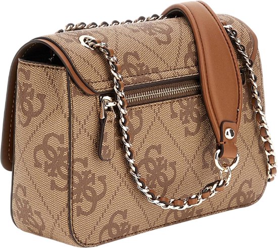 GUESS Cartera Izzy Convertible Xbody Flap Café GUESS