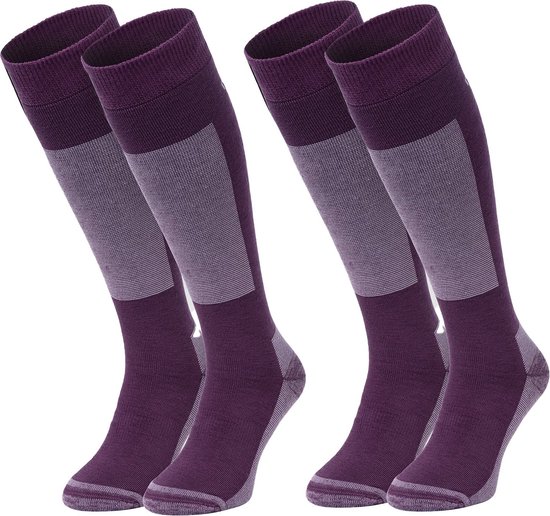 NORDIC Socks 2 Paar, Premium 70% Merinowol, Thermische Normale Sokken voor Mannen & Vrouwen, Wintersokken, Warme Sokken (M, Charcoal