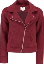 Garcia Meisjes Bordeauxrood corduroy bikerjack - deep bordeaux - Maat 164/170