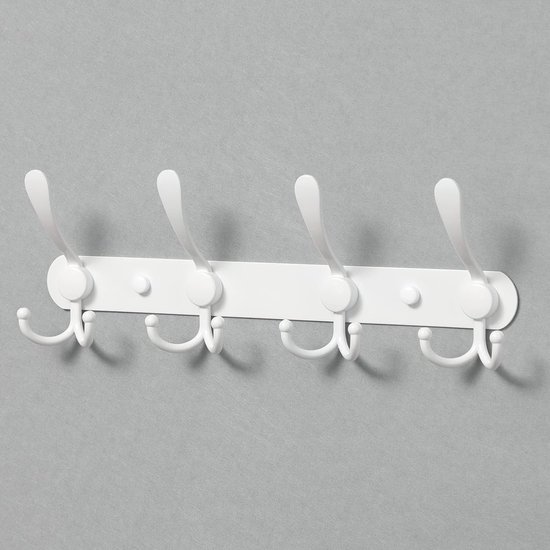 Van Esch Tertio HA wandkapstok - 18 Jashaken - 180 x 16 x 15 cm