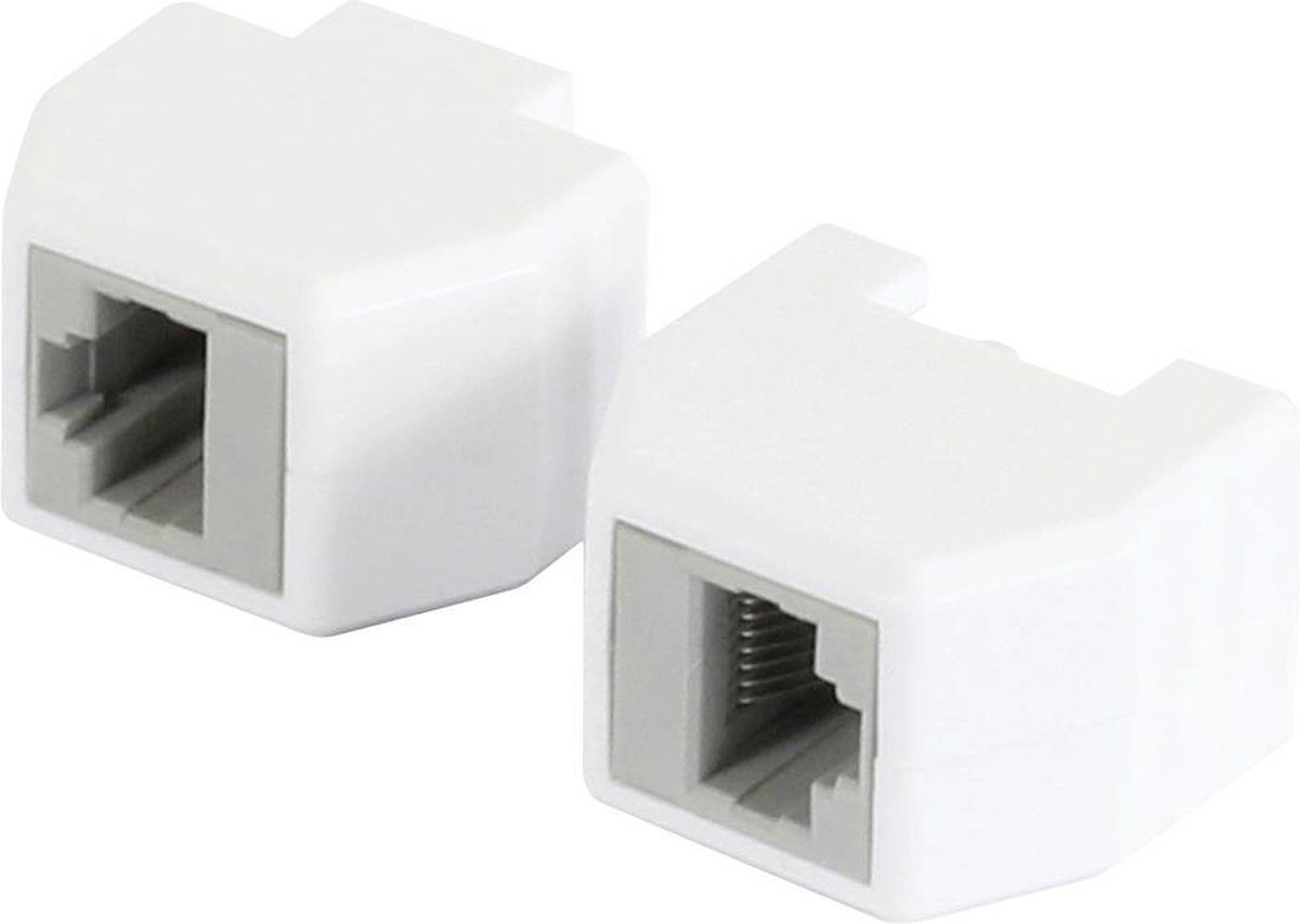 Allnet ALL-RJ45-Magnet RJ45-zekeringskoppeling, uitwerpbus, PoE-compatibel, tot 10 Gbit 193972 Stekker, recht Aantal polen (sensoren) 8 Wit 1 stuk(s)
