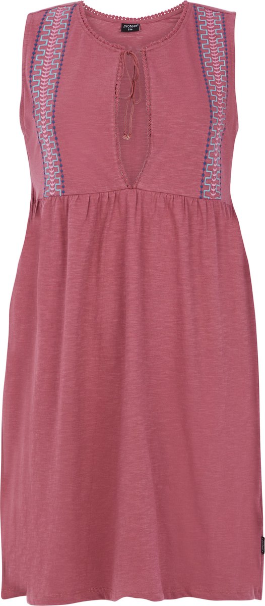 Protest Prtalaia – Blousejurk Dames – Mouwloos – Knielengte Roze
