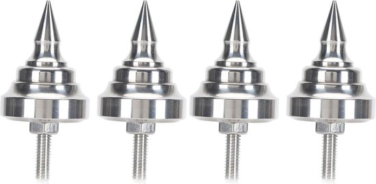 VBESTLIFE 8pcs Copper Speaker Insulation Spikes with Base Pads