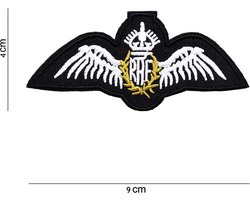 Embleem stof Royal airforce wing