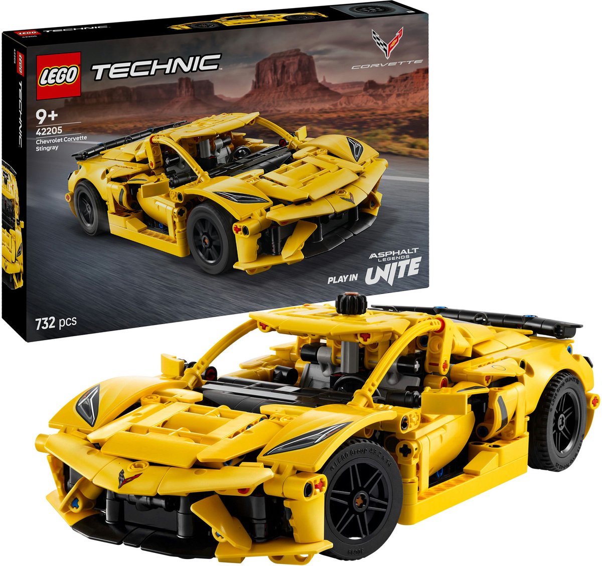LEGO Technic Chevrolet Corvette Stingray - 42205 — afbeelding 2