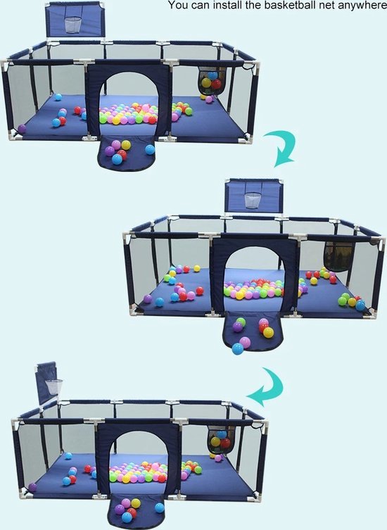 CHOLY Babybox voor baby's en peuters, duurzame speelbox met zichtbaar