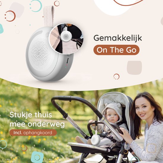 Numsy Shush White Noise Machine Bébé - Appareil à bruit Witte