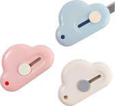D.RECT Briefopener met kunststof handvat, omslagmes, mes voor het openen van enveloppen