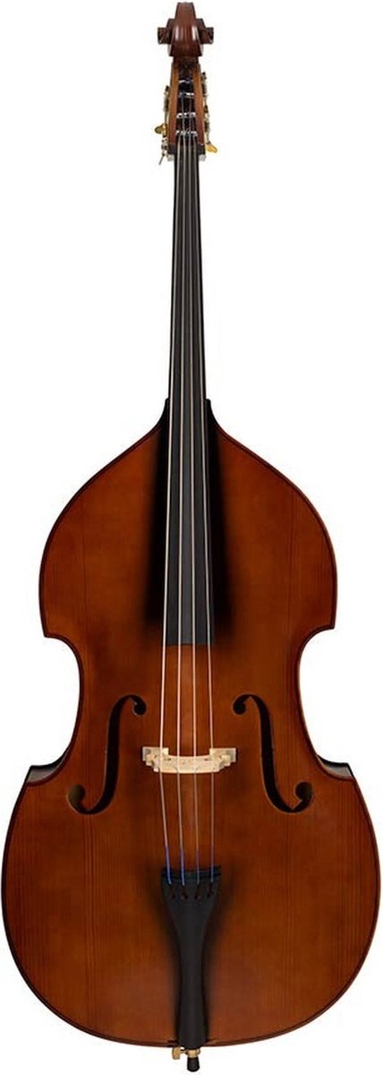 Schneider MB-12-ST contrasbas 1/2, massieve top, nitro lak, ebben toets, inclusief tas en strijkstok