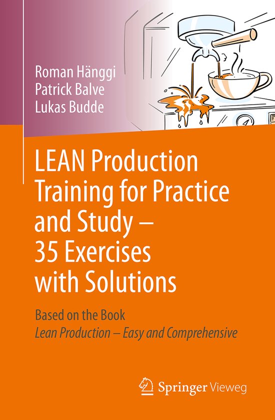 LEAN Production Training for Practice and Study - 35 Exercis ... - cover