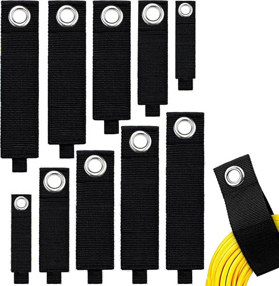 Heavy Duty nylon verlengsnoerhouderriemen voor werkplaats, garage en RV