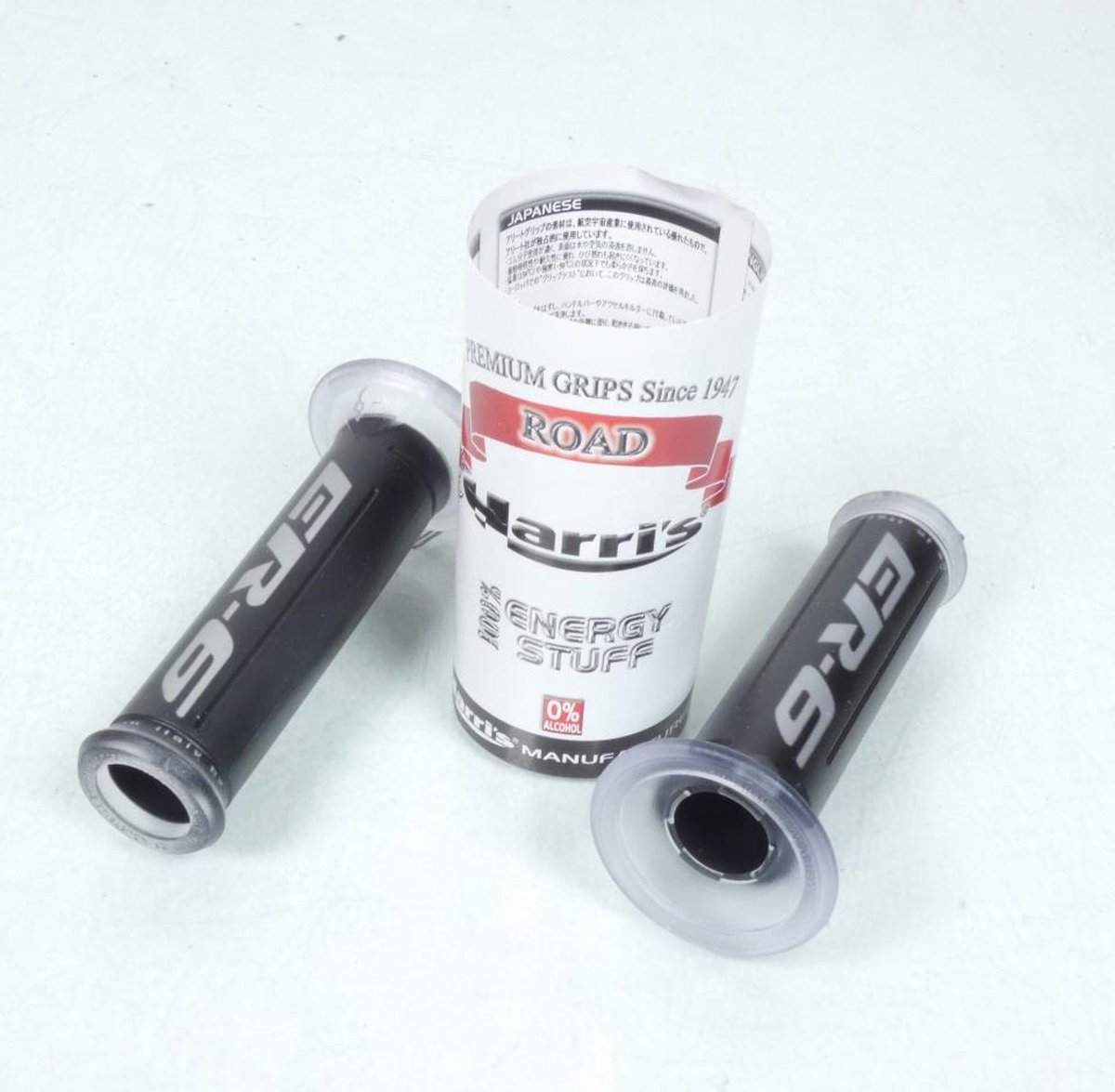 Poignée Harris 'ER-6' Ø22mm pour moto Kawasaki 650 ER6 01687-ER6 DM/049639 Neuf
