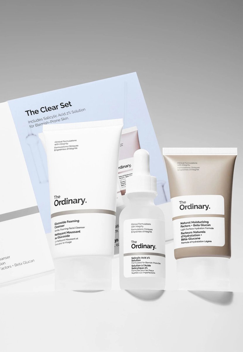 The Clear Set van The Ordinary — cadeau in Verzorging - foto 2