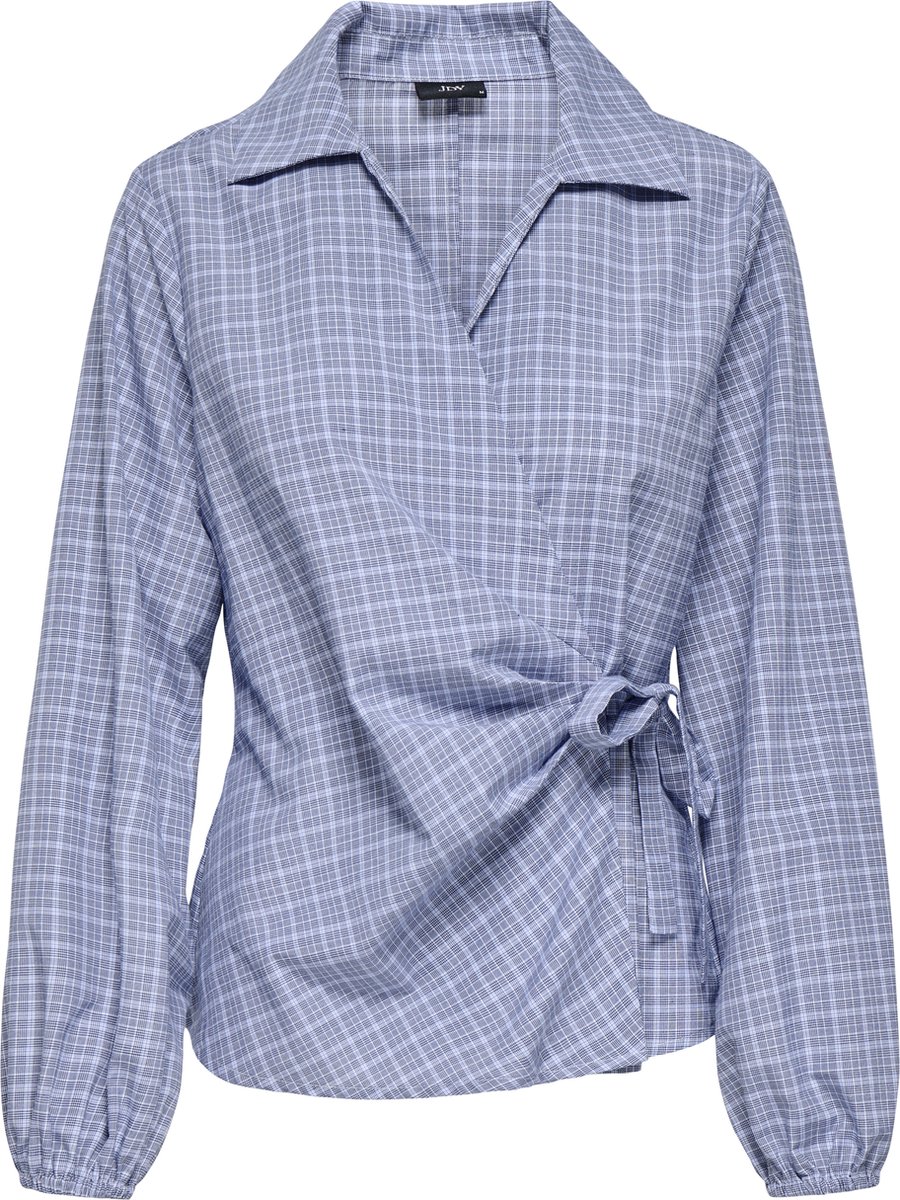 JDY - JDYRIKA L/S TIE KNOT SHIRT WVN - Dames - Blouses