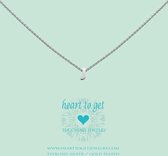 Heart to get Inital, silver,  letter J