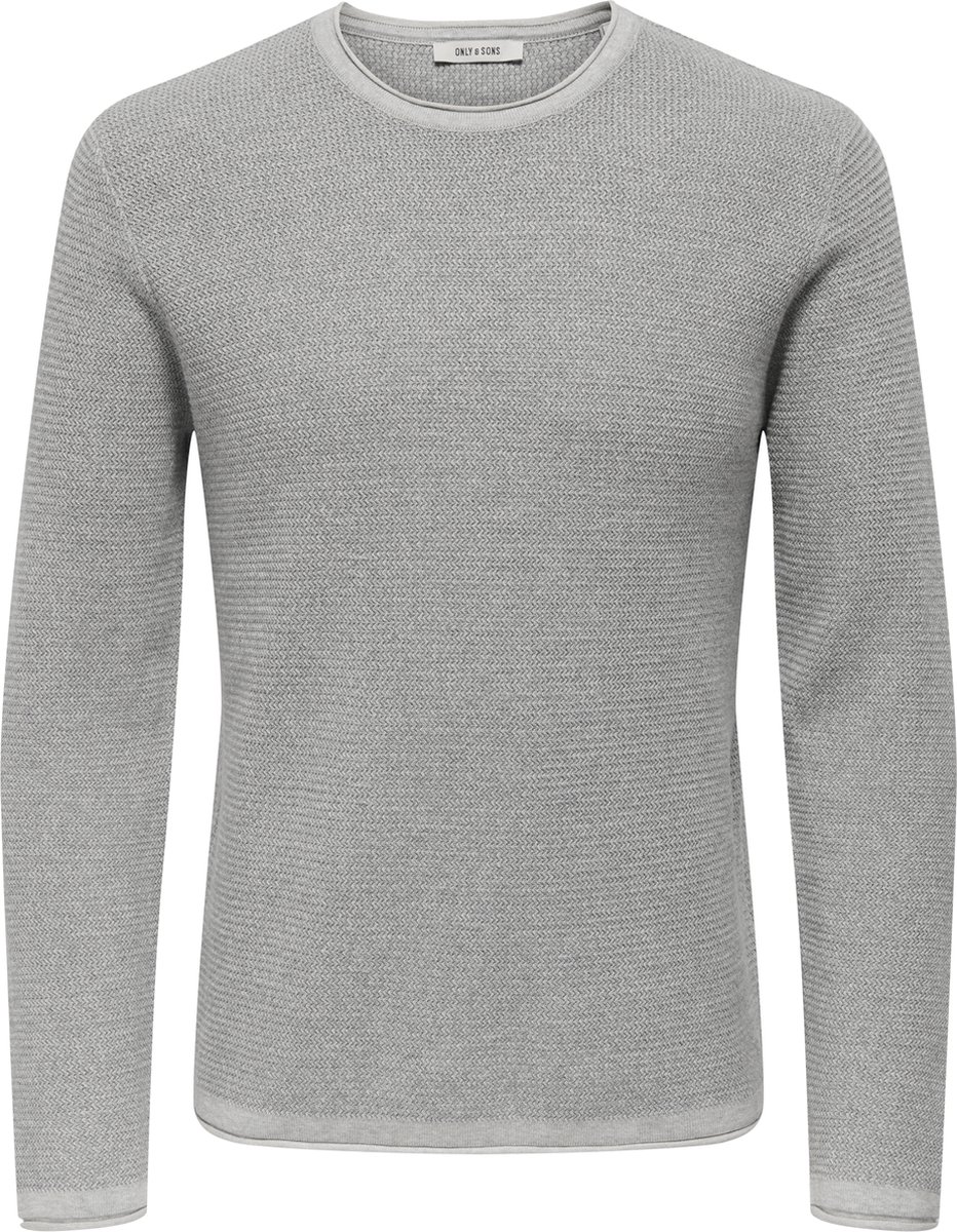 ONLY&SONS - ONSERIC REG 12 STRUC CREW KNIT NOOS - Heren - Gebreide truien