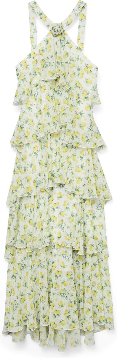 VERO MODA - VMFELICIA SL RUFFLE MAXI DRESS EXP - Dames - Maxi jurken
