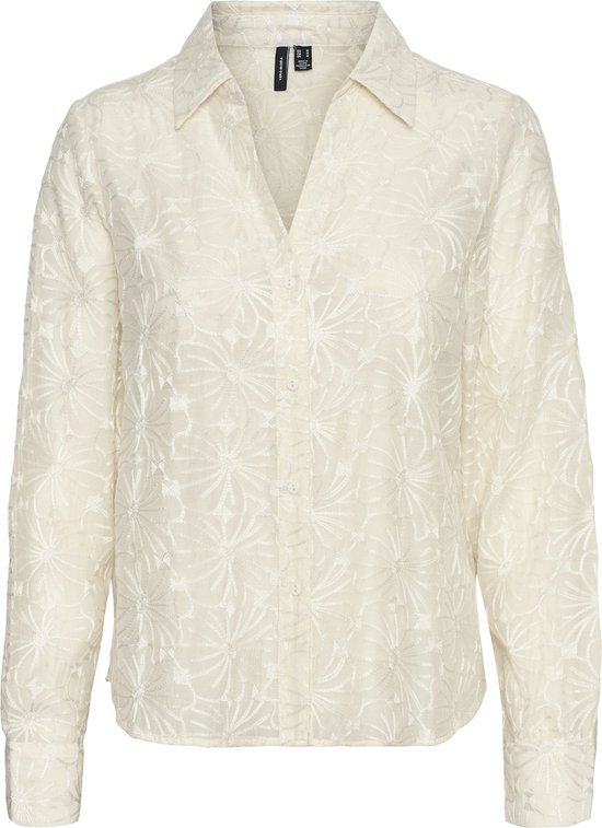 VERO MODA - VMKANE LS SHIRT WVN - Dames - Blouses