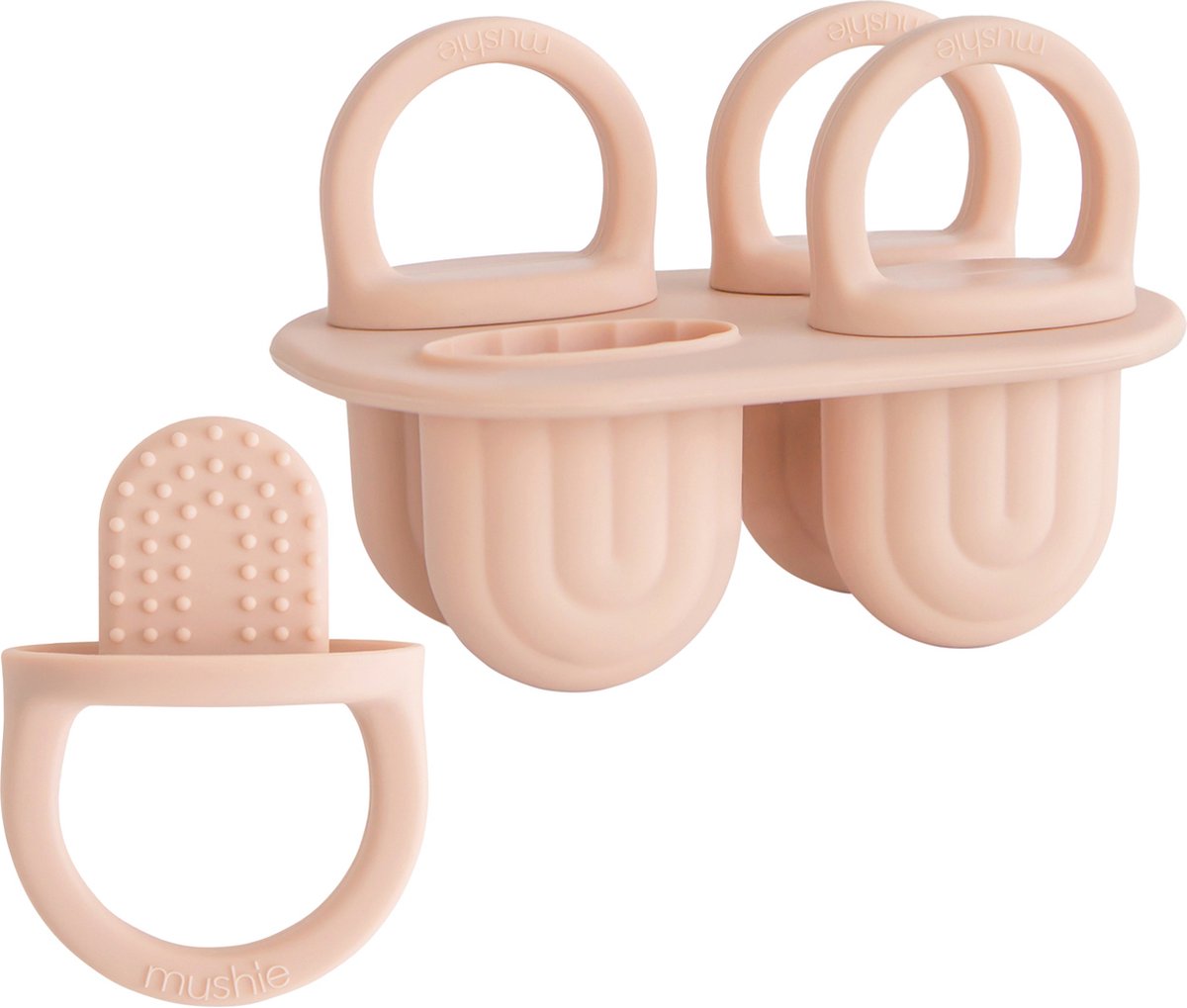 Goedkoopste Mushie Ijsjes Tray Blush