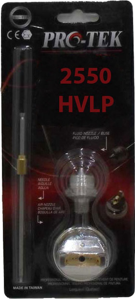PRO-TEK Servicekit voor PRO-TEK 2550 HVLP MINI Verfspuitpistool - 0,5mm