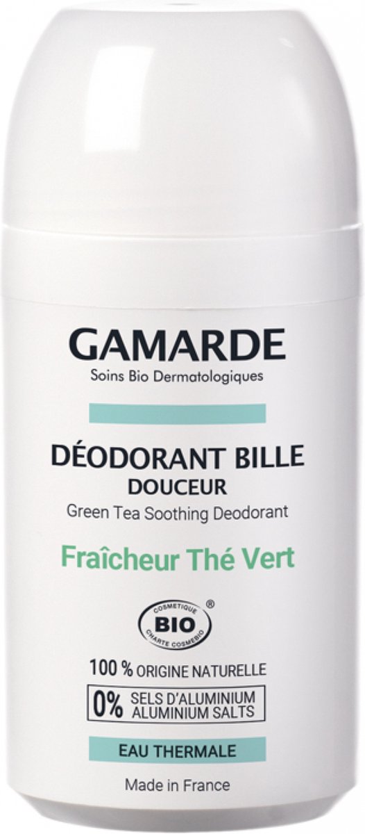 Goedkoopste Gamarde Hygiène Douceur Deodorant Bille Douceur Bio 50 ml (Geur Verse groene thee